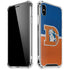 NFL Denver Broncos Vintage iPhone XS Max Clear Case